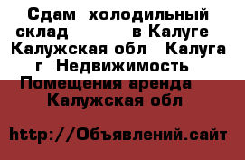 Сдам: холодильный склад -28  5 C в Калуге - Калужская обл., Калуга г. Недвижимость » Помещения аренда   . Калужская обл.